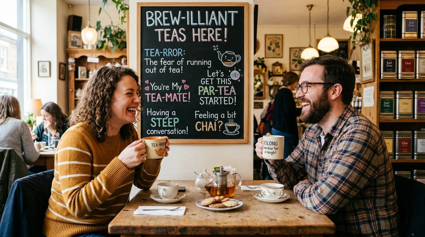 Dad Jokes Steeped in Tea