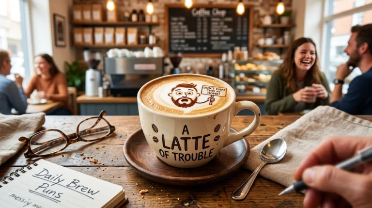 latte puns