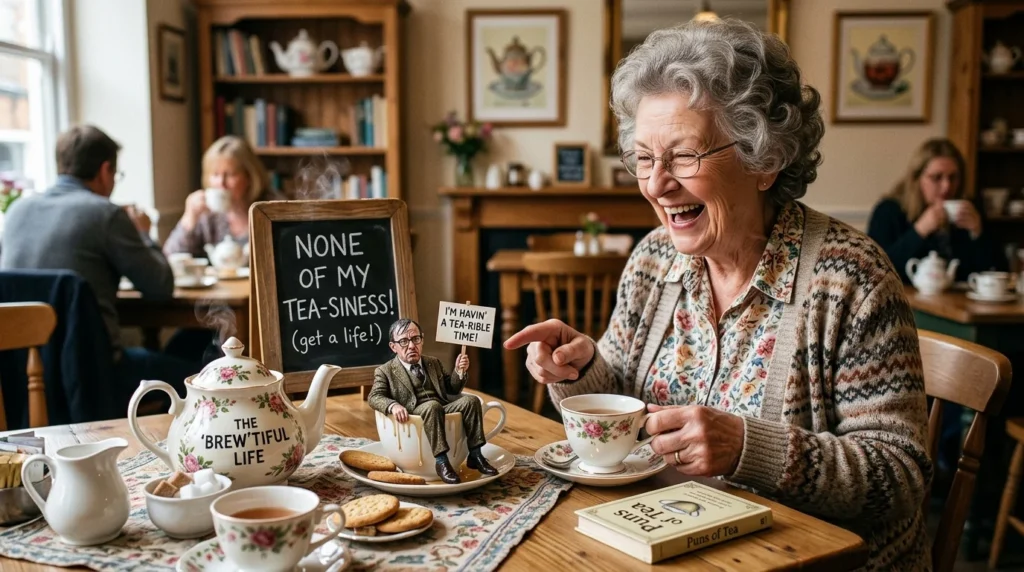 tea puns